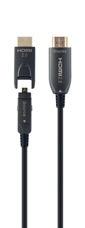 CABLE AOC HDMI D-A DE ALTA VELOCIDAD CON ETHERNET AOC PREMIUM SERIES 50 M