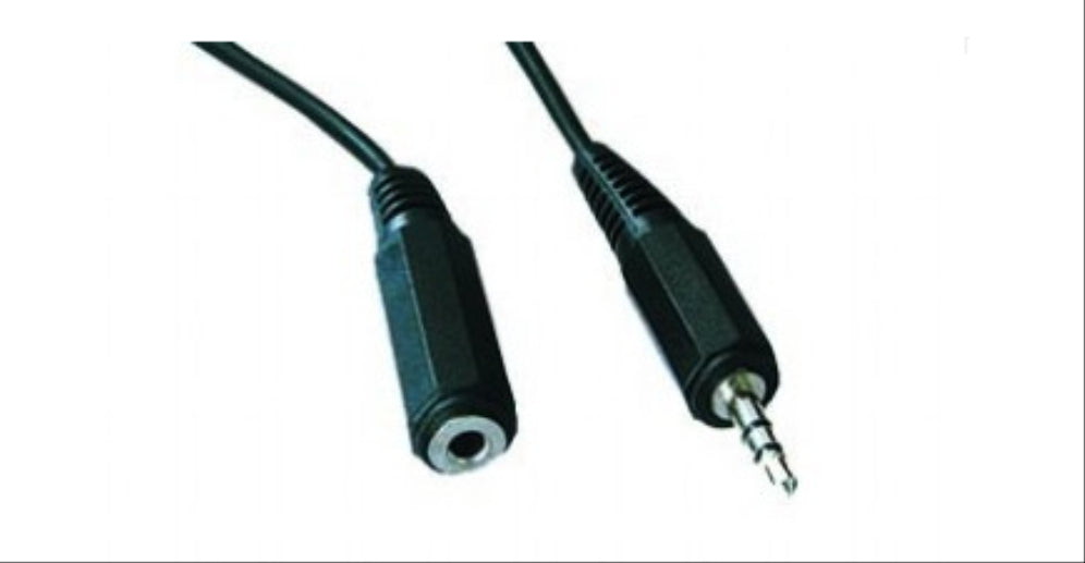 CABLE AUDIO GEMBIRD CONECTOR 3,5MM PROLONGADOR 2M MACHO/HEMBRA