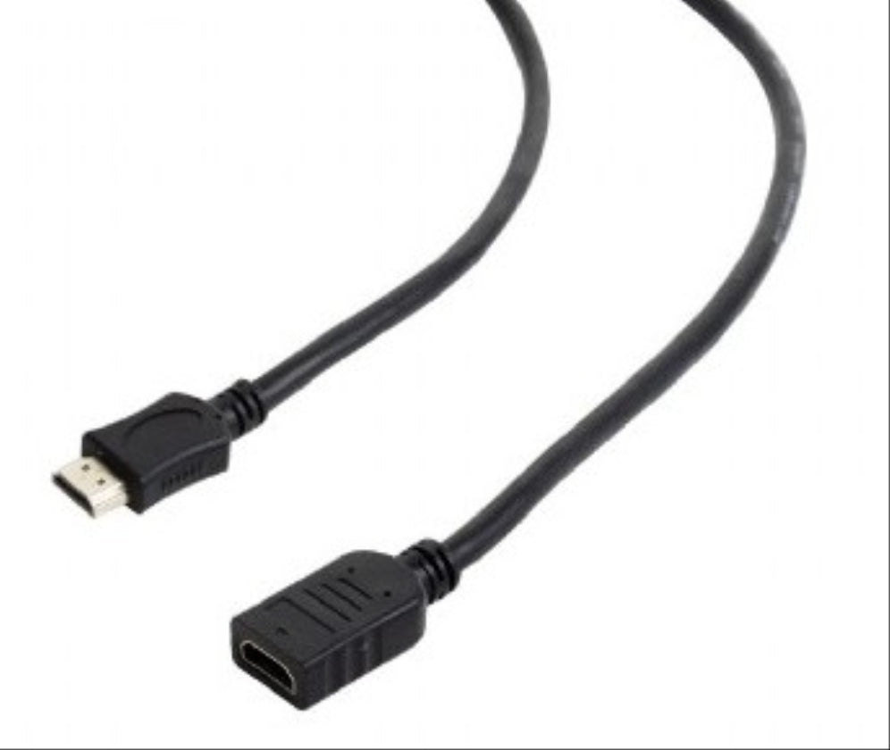 CABLE HDMI GEMBIRD EXTENSION MACHO HEMBRA V2.0 ALTA VELOCIDAD CON ETHERNET 4,5M