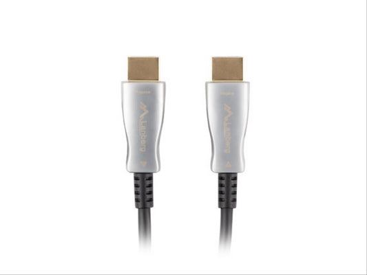 CABLE HDMI LANBERG M/M V2.0 OPTICO AOC 30M NEGRO