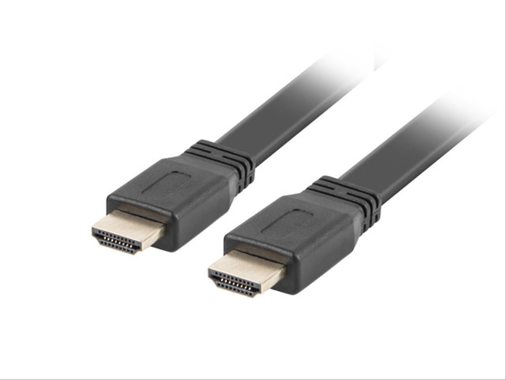 CABLE HDMI LANBERG MACHO/MACHO V2.0 4K PLANO 5M NEGRO