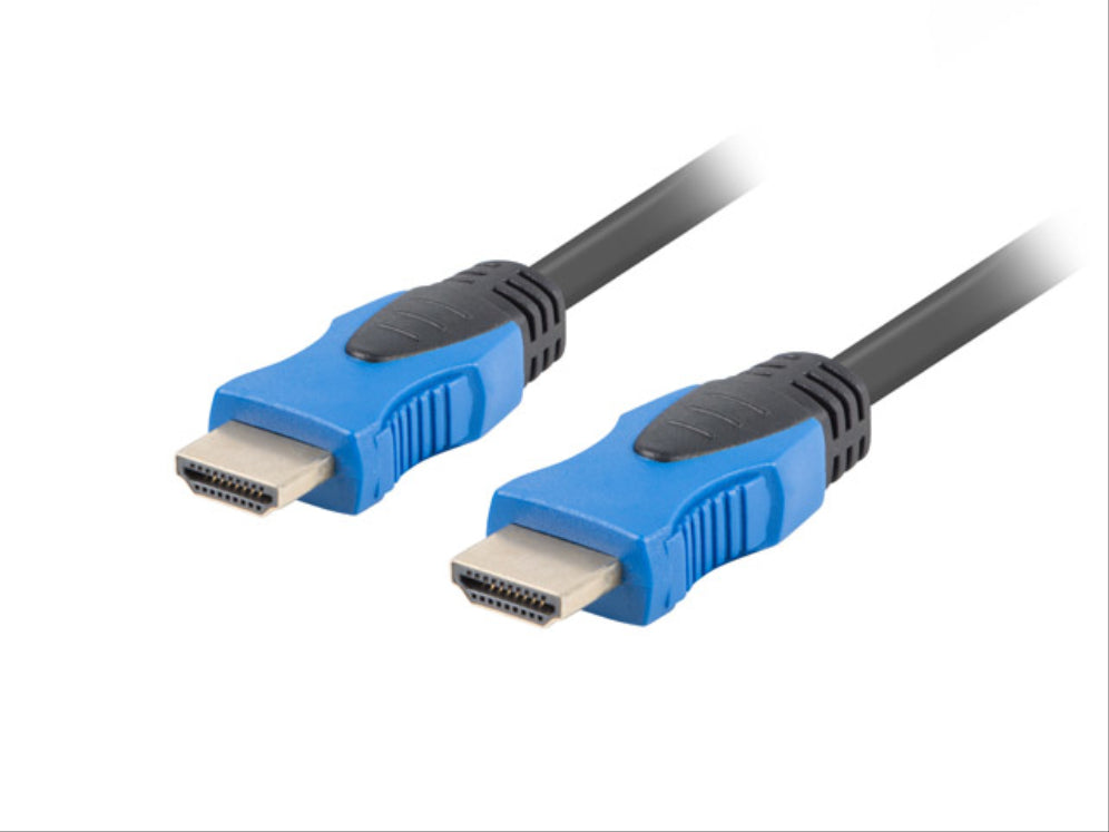 CABLE HDMI LANBERG MACHO/MACHO V2.0 CU 4K 0.5M NEGRO