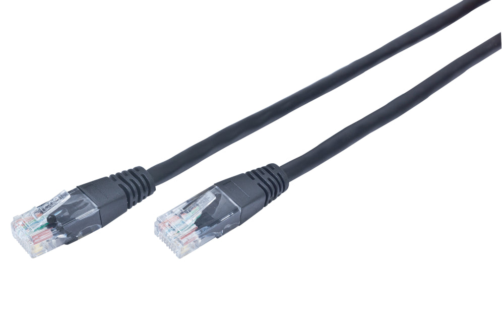 CABLE RED GEMBIRD UTP CAT5E MOLDEADO 0,25M NEGRO