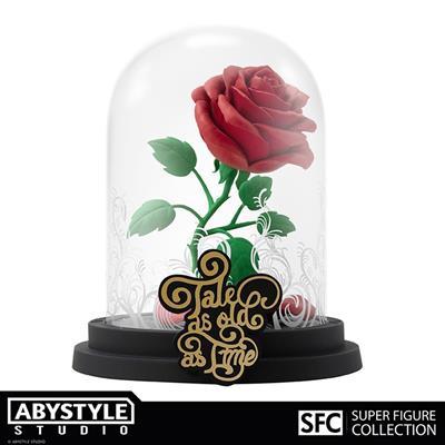 Figura abystyle studio disney la bella y la bestia - ´´la rosa encantada´´