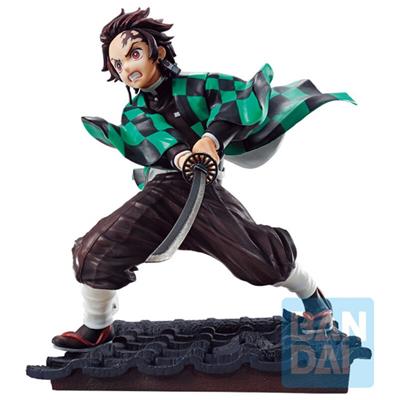 Figura bandai ichibansho demon slayer kimetsu no yaiba tanjiro kamado 14 cm exclusiva