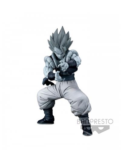 Figura banpresto dragon ball super super saiyan blue gogeta tones master stars piece