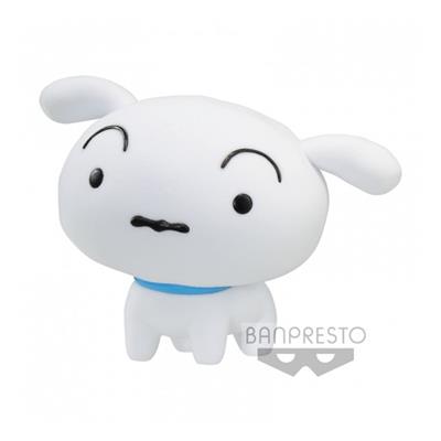 Figura banpresto fluffy puffy crayon shin - chan shiro ver. a