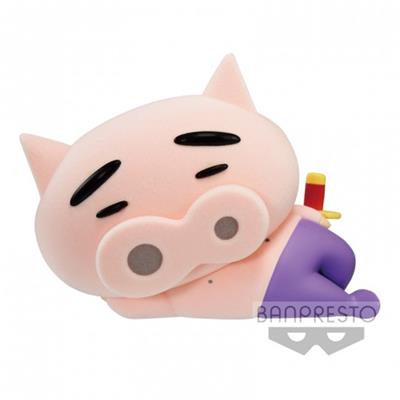 Figura banpresto fluffy puffy crayon shin - chan buriburi zaemon ver. a