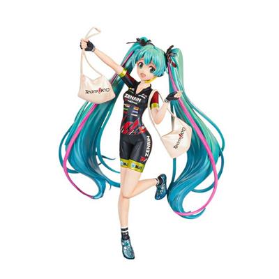 Figura banpresto hatsune miku racing chronicle racing miku 2019 team ukyo cheering