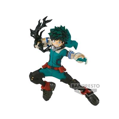 Figura banpresto my hero academia the amazing heroes izuku midoriya latigo negro plus vol 2