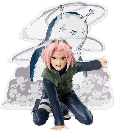 Figura banpresto naruto shippuden panel spectacle haruno sakura 9cm