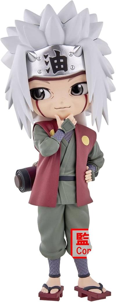 Figura banpresto q posket naruto shippuden jiraiya 15cm