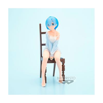 Figura banpresto re: zero starting life in another world relax time rem