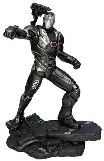 Figura diamond collection marvel avengers war machine pvc diorama movie gallery avengers: endgame