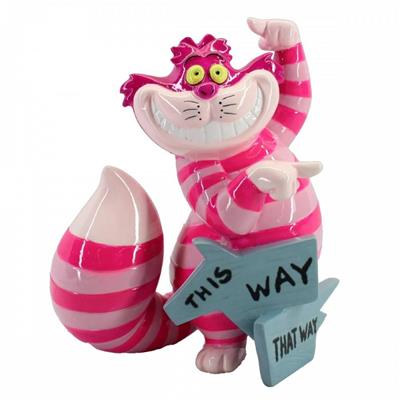 Figura enesco alicia en el pais de las maravillas cheshire this way