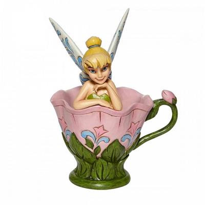 Figura enesco disney peter pan campanilla en flor