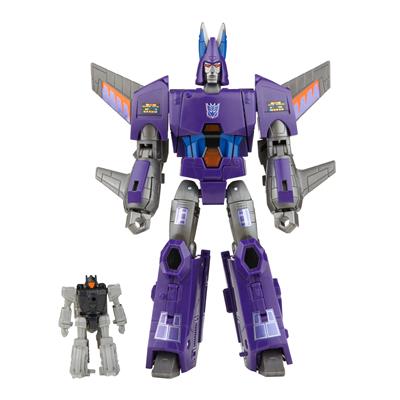 Figura hasbro cyclonus & nightstick transformers legacy voyager transformer generation selects