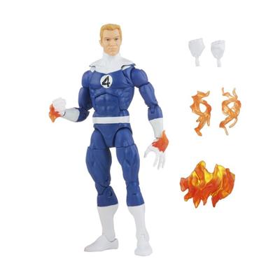 Figura hasbro human torch 15 cm fantastic four marvel legends f45955l0