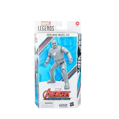 Figura hasbro marvel legends series avengers iron man model 01