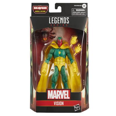 Figura hasbro marvel legends series build a figure marvels the void vision