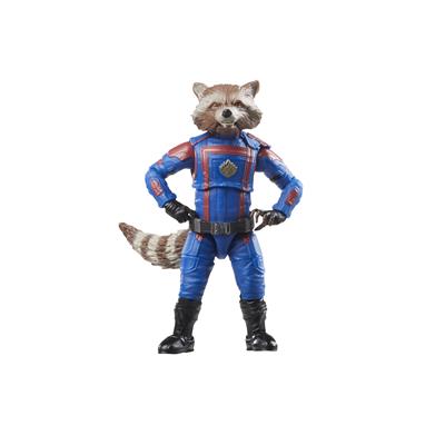 Figura hasbro marvel legends series guardianes de la galaxia rocket