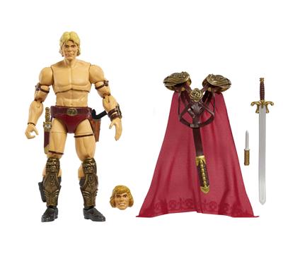 Figura mattel masters of the universe masterverse he - man deluxe