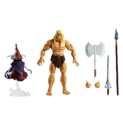 Figura mattel masters of the universe revelation he - man savage deluxe