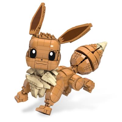 Figura mattel mega construx pokemon jumbo eevee