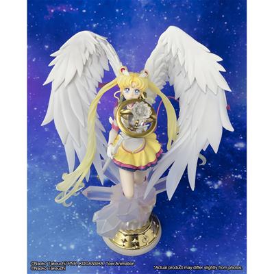 Figura tamashii nations figuarts zero eternal sailor moon pretty guardian sailor moon cosmos chouette