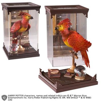 Figura the noble collection harry potter criaturas magicas fawkes fenix