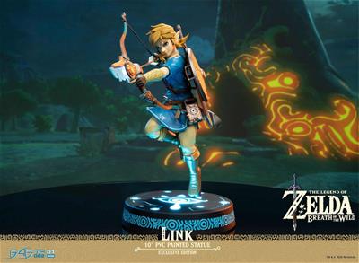 First 4 figures link collectors edition estatua 25 cm the legend of zelda: breath of the wild