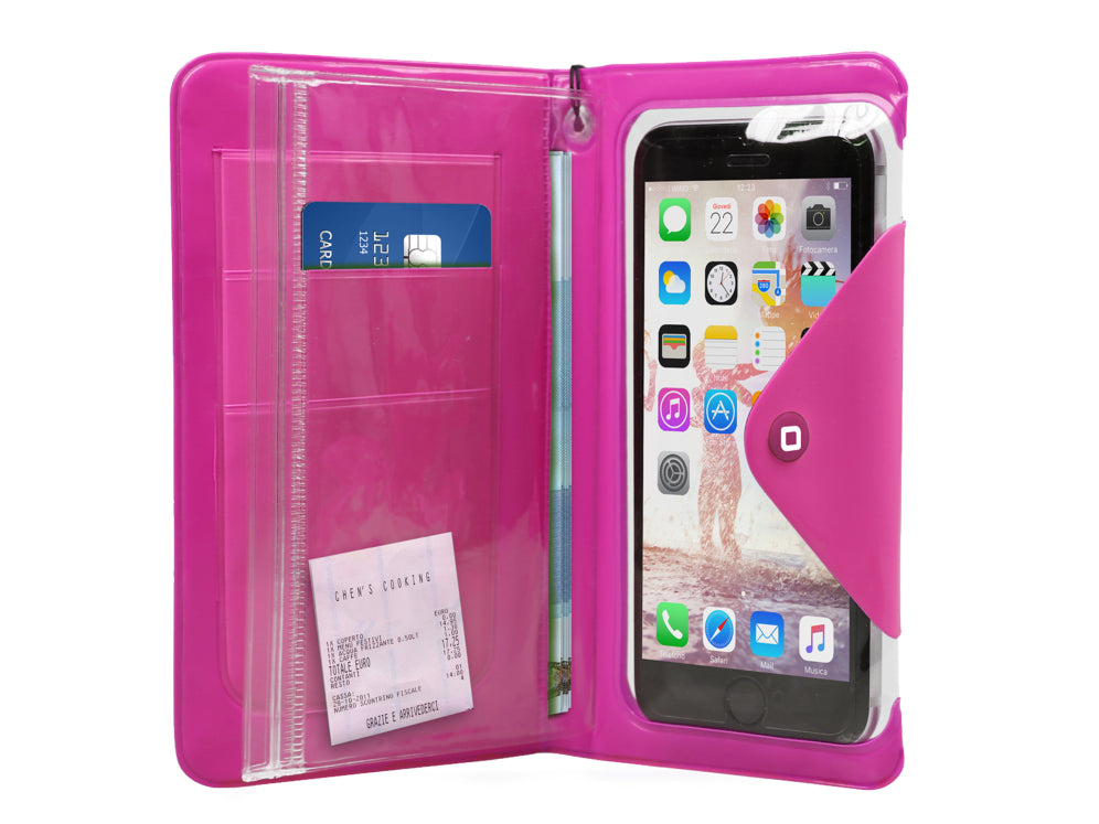 FUNDA IMPERMEABLE SBS SUMMER LINE SMARTPHONE 5 PULG rosa