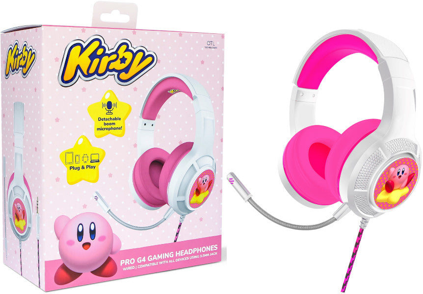 OTL PRO G4 GAMING HEADPHONES KIRBY (CONSOLAS/TABLET/MOVIL/PC)