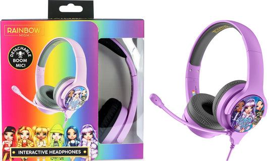 OTL WIRED INTERACTIVE HEADPHONE RAINBOW HIGH (CONSOLAS/MOVIL/TABLET/PC)