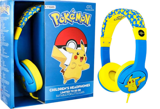 OTL WIRED HEADPHONES POKEMON PIKACHU (PS4/XBOX/SWITCH/MOVIL/TABLET)