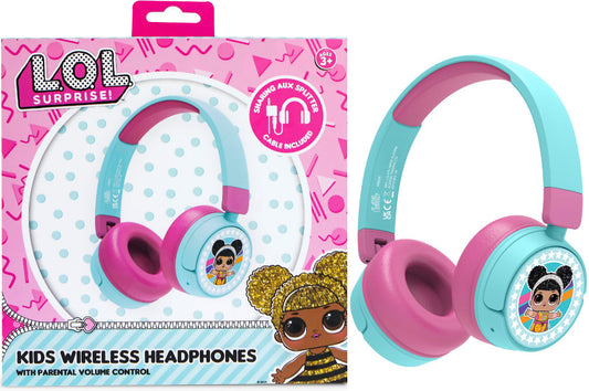 OTL KIDS WIRELESS HEADPHONES L.O.L. SURPRISE! (COSOLAS/MOVIL/TABLET)