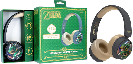 OTL KIDS WIRELESS BLUETOOTH HEADPHONE LEGEND OF ZELDA (MOVIL/TABLET)