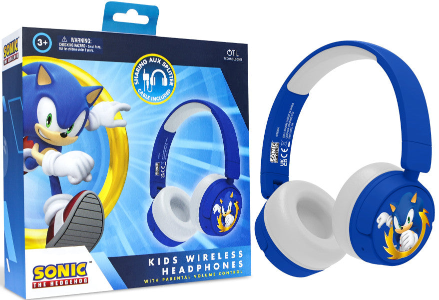 OTL KIDS WIRELESS HEADPHONES SONIC THE HEDGEHOG (CONSOLAS/MOVIL/TABLET)