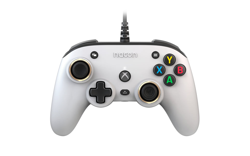 GAMEPAD NACON CON CABLE PRO COMPACT BLANCO XBX