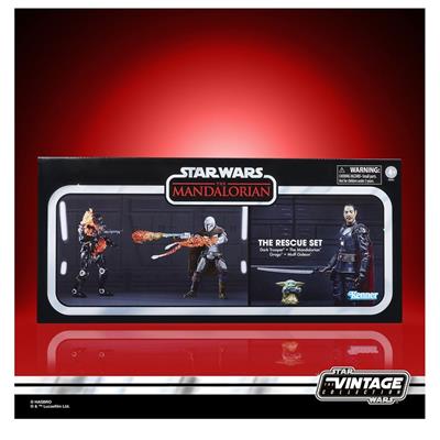 Figura hasbro star wars the mandalorian the rescue convention set