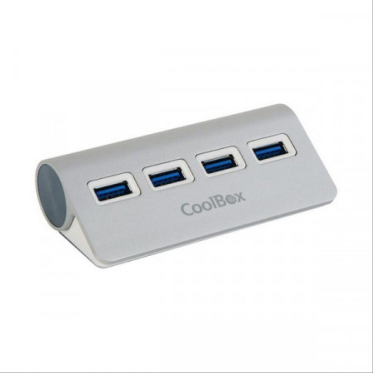 HUB USB COOLBOX ALU-3 4 PUERTOS USB3.0