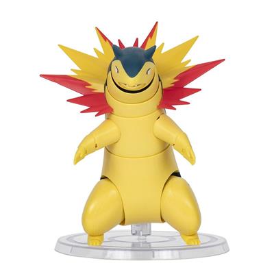 Figura super articulable pokemon typhlosion