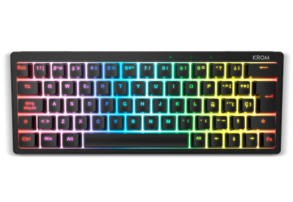 KROM KREATOR MINI TECLADO MECÁNICO RGB