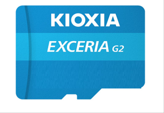 MICRO SD KIOXIA 128GB EXCERIA G2 W/ADAPTOR