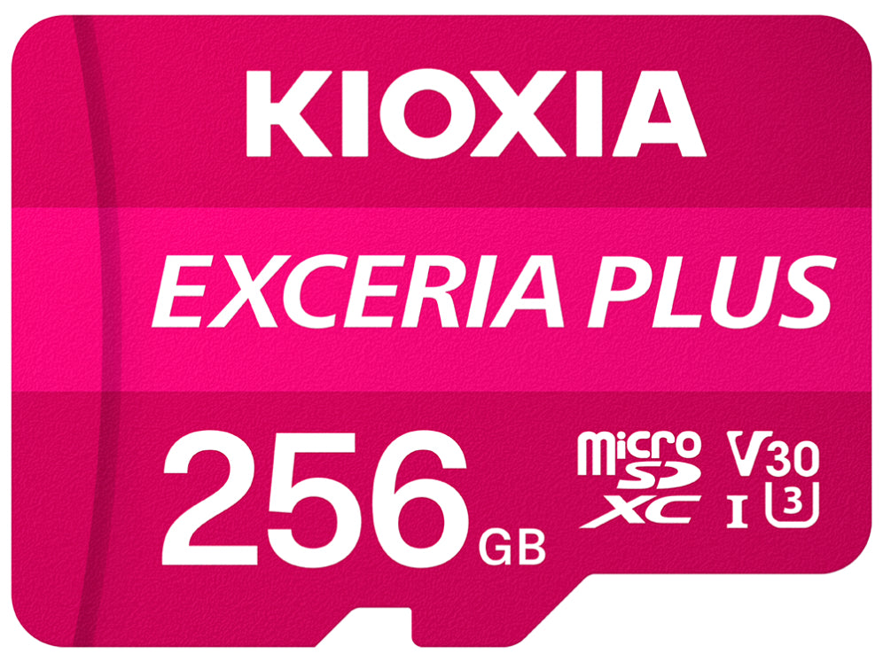 MICRO SD KIOXIA 256GB EXCERIA PLUS UHS-I C10 R98 CON ADAPTADOR