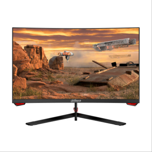 MONITOR DAHUA GAMING 24" DHI-LM24-E230C CURVO 165HZ 4000:1 DP HDMIX2 MULTI