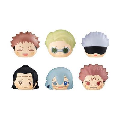 Pack 6 figuras antiestres megahouse jujutsu kaisen gekijouban squeeze bread