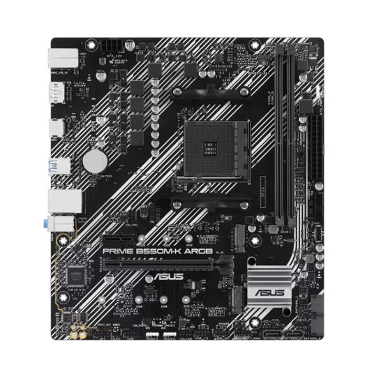 PLACA BASE ASUS PRIME B550M-K ARGB AM4 MATX 2XDDR4