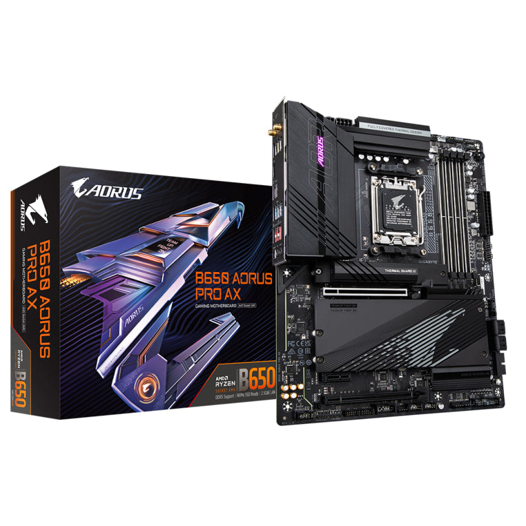 PLACA BASE GIGABYTE B650 AORUS PRO AX AM5 ATX 4XDDR5