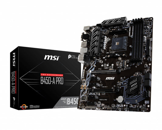 PLACA BASE MSI B550-A PRO AM4 ATX 4XDDR4